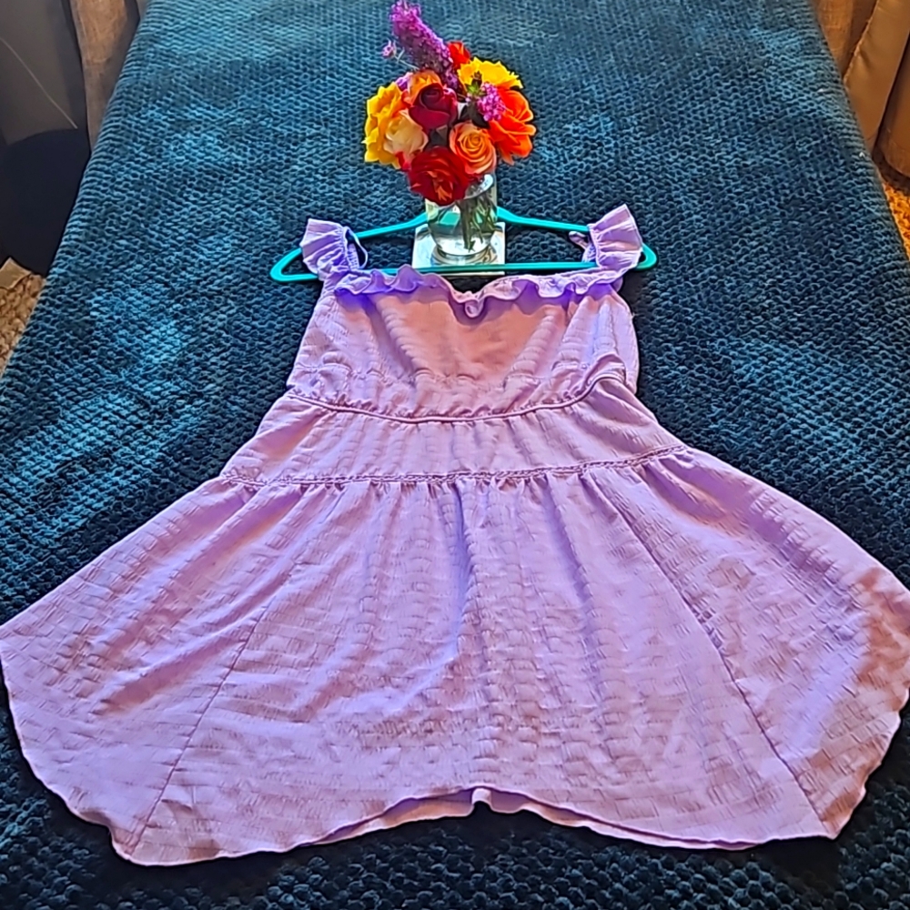 Wild Fable Purple Midi Dress